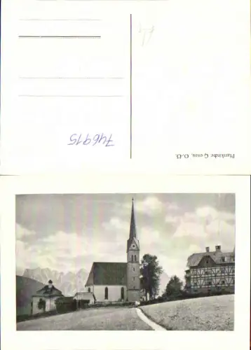 746915 Gosau Pfarrkirche Kirche