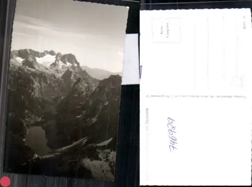 746929 Foto AK Luftbild bei Gosau Gosauseen mit Dachstein