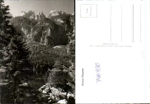746930 Foto AK Hinterer Gosausee Gosau vor Bergkulisee