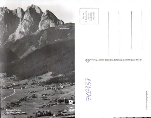 746938 Foto AK Gosau mit Blick Gablonzer Hütte Donnerkogel pub Cosy 361