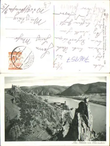 746957 Der Wächter von Dürnstein Felsen Wachau