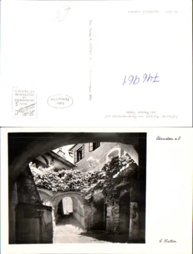 746961 Foto AK Dürnstein a. Donau Aufgang Bürgermeisteramt Pension Fürtler