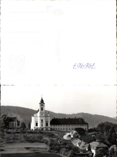 746967 Foto AK Wallfahrtskirche u. Servitenkloster Maria Langegg i. d. Wachau