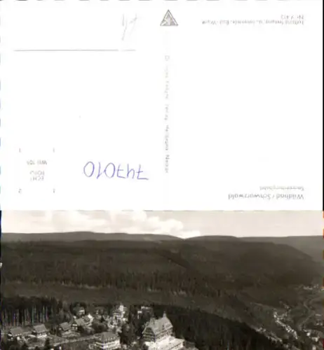 747010 Foto AK Bad Wildbad Wildbad Schwarzwald Sommerberghotel