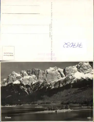 747032 Foto AK Am Eibsee Grainau Garmisch-Partenkirchen