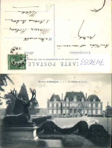 747033 Environs d Alencon Le Chateau de Lonray Schloss France