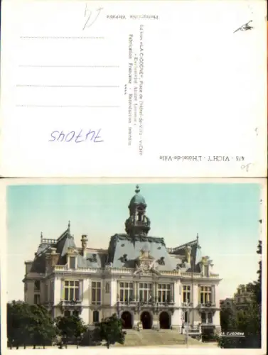 747045 Vichy L Hotel de Ville France