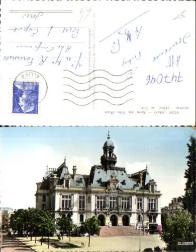 747046 Vichy L Hotel de Ville France