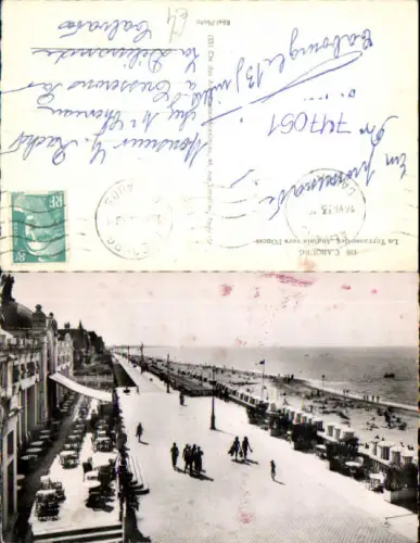 747051 Foto AK Cabourg La Terrasse des Anglais vers l Ouest France