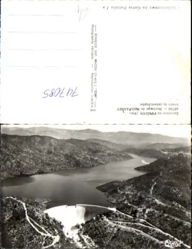 747085 Foto AK Environs de Frejus Var Barrage de Malpasset avant la catastrophe Talsperre France