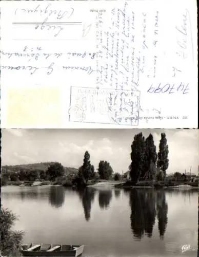 747099 Foto AK Vichy Les Bords de l Allier France