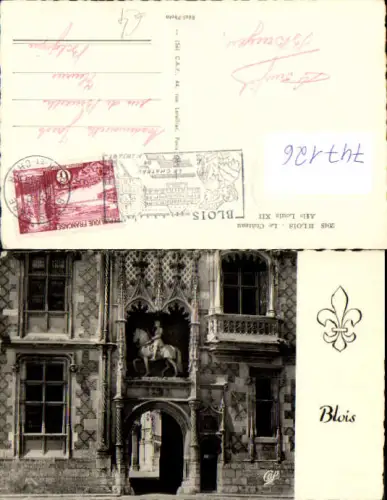 747126 Foto AK Blois Le Chateau Aile Louis XII Schloss France