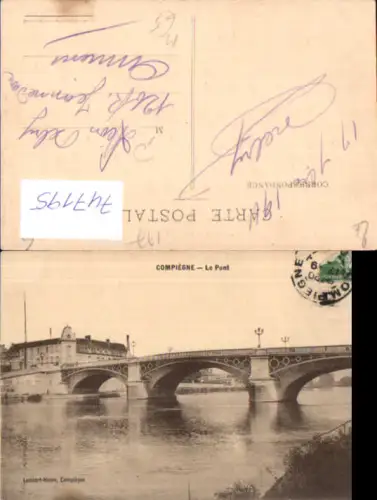747195 Compiegne Le Pont Brücke France