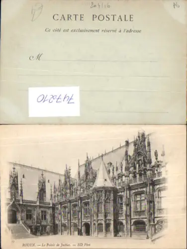 747210 Rouen Le Palais de Justice France