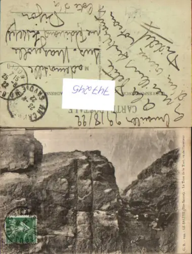 747245 Le Saleve Haute Savoie Le Trou de la Tine vu de l interieur Bergsteigen France