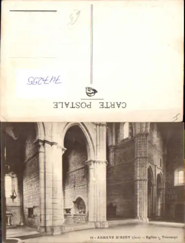 747255 Abbaye d Acey Jura Eglise Transept Kirche France