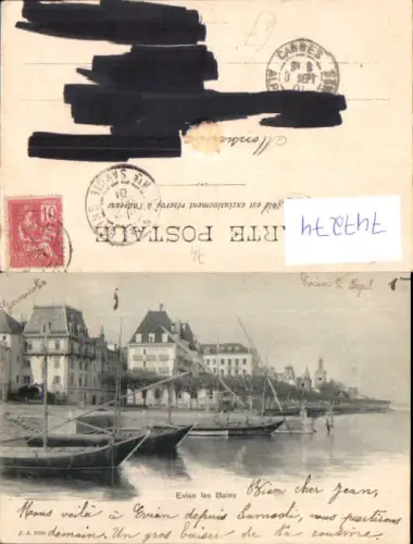 747274 Evian-les-Bains Segelboote France