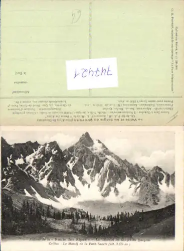 747421 La Vallee et les Gorges du Queyrax Ceillac Le Massif de la Font-Sancte France