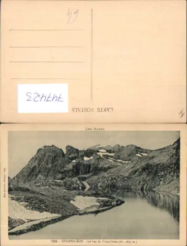 747423 Champoleon Le Lac de Crupillouse France