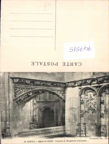 747515 Bourg Eglise de Brou Oratorie de Marguerite d Autriche France