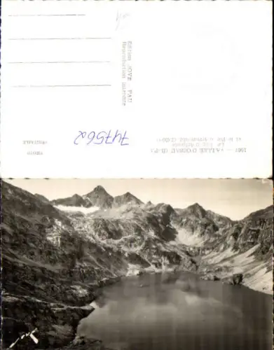 747562 Foto AK Vallee d Ossau Le Lac d Artouste et le Pic d Arremoulit France