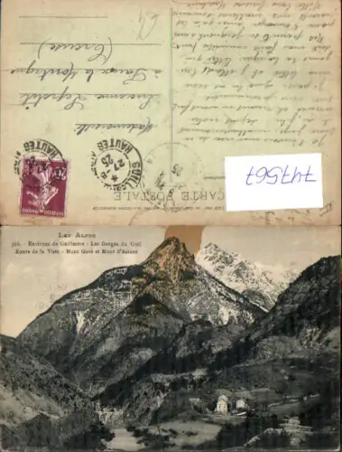 747567 Environs de Guillestre Les Gorges du Guil Mont Govi et Mont d Assaut France