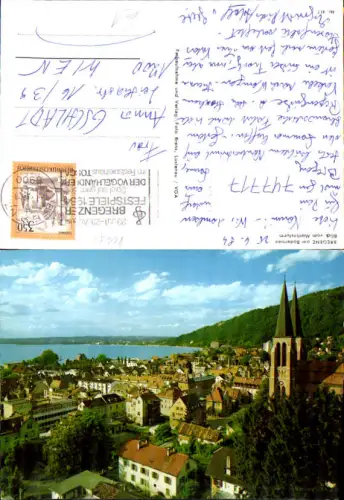 747717 Bregenz a. Bodensee Blick vom Martinsturm