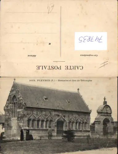 747835 Pleyben Ossuaire et Arc de Triomphe France