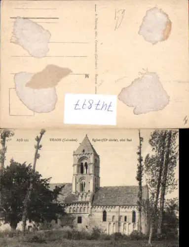 747877 Thaon Calvados Eglise cote Sud Kirche France