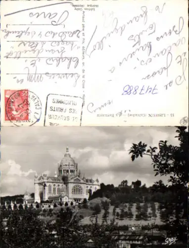 747888 Foto AK Lisieux Calvados La Basilique France