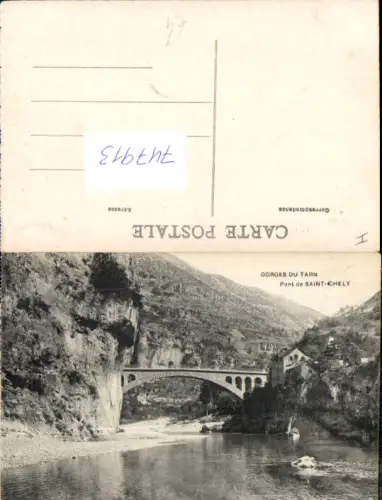 747913 Gorges du Tarn Pont de Saint-Chely Brücke France
