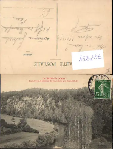 747934 La Vallee de l Orne Les Rochers de Grossesseville Calvados pres Pont-d Ouilly France