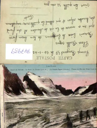 747939 Les Alpes Massif du Pelvoux La Barre des Ecrins La Grande Sagne Gletscher France