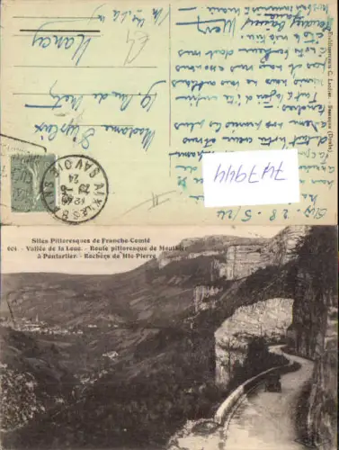 747944 Franche-Comte Vallee de la Loue Route pittoresque de Monthier a Pontarlier France