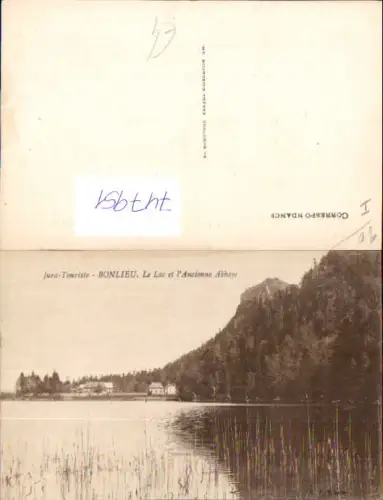 747951 Jura-Tonriste Bonlieu Le Lac et l Ancienne Abbaye France