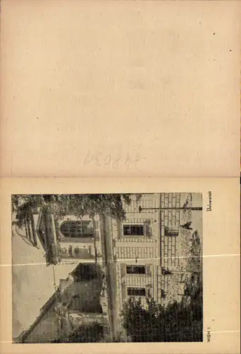 748031 Serie zerstörtes Wien Universität