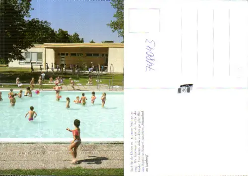 748043 Wien Vienna SPÖ Kinderfreundeheim Sonnenland a. Laaerberg Schwimmbad