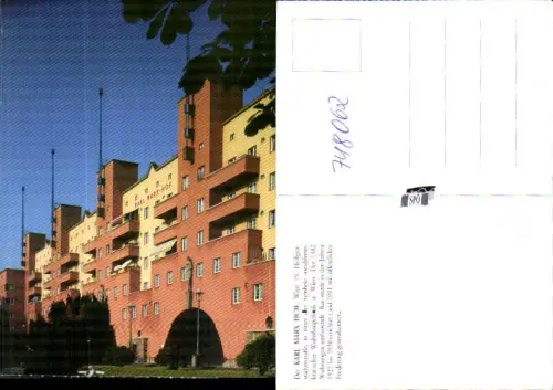 748062 Wien Döbling SPÖ Karl Marx Hof Heiligenstädterstraße