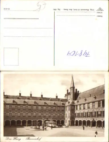 748104 Den Haag Binnenhof Nederlands