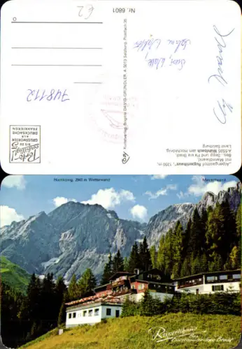 748112 Mühlbach a. Hochkönig Alpengasthof Rupertihaus m. Manndlwand