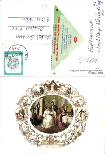748123 Künstler AK Der Friseur Historisches Museum der Stadt Wien Berufe