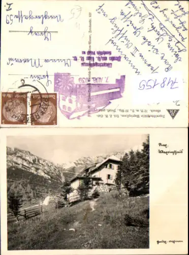 748155 Foto AK Rax Waxriegelhaus Kapellen Neuberg an der Mürz