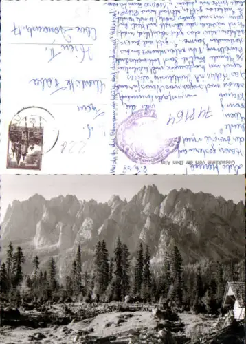 748164 Foto AK Gosaukamm v. d. Eben Alm Ebenalm Gosau