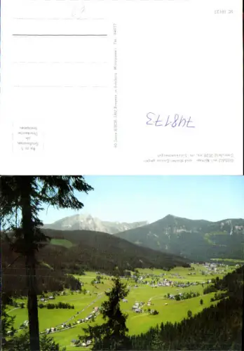 748173 Gosau m. Mitter- u. Hintergosau geg. Gamsfeld Salzkammergut