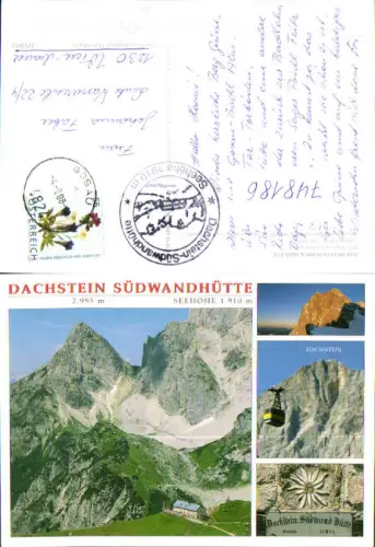 748186 Mehrbild AK Dachstein-Südwandhütte Ramsau a. Dachstein