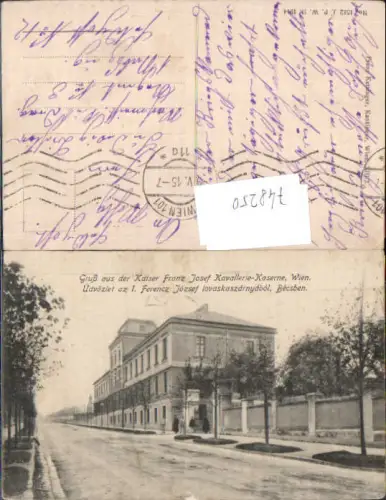748250 Wien Penzing Breitensee Kaiser Franz Josef Kavallerie Kaserne