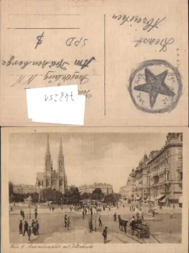 748251 Wien Alsergrund Maximilianplatz Votivkirche