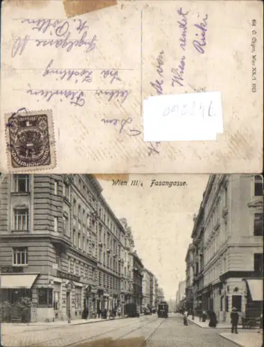 748260 Wien Landstraße Fasangasse Fasanviertel