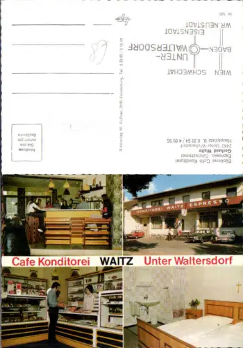 748272 Unter-Waltersdorf Unterwaltersdorf b. Ebreichsdorf Waitz Cafe