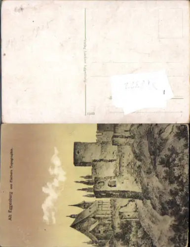748322 Alt Eggenburg Fischers Topographie Burg